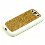 Wholesale Glitter Design Case for Samsung Galaxy S3 (Gold)